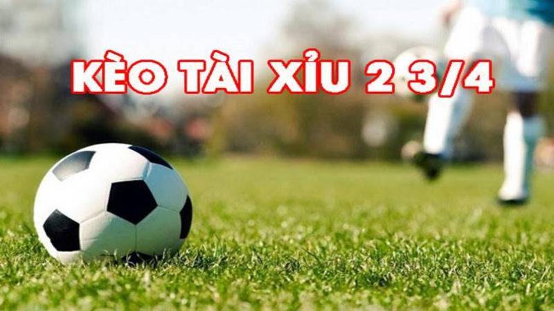 Chọn cược Tài Xỉu 2.75 theo hiệp 